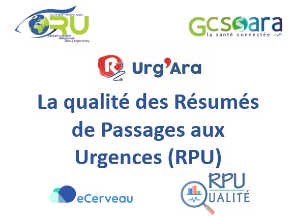 Les Webinaires RPU des 18,22 et 29 janvier 2024 - Urg'ARA